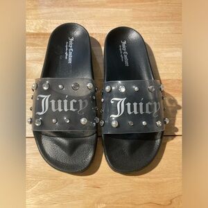 Juicy Couture slides in size 10. Excellent condition. See pictures for details